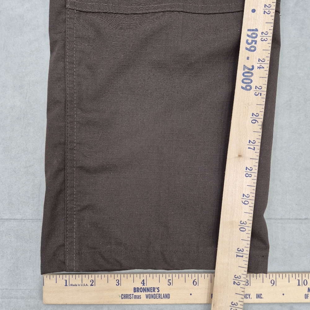 Propper tactical rip stop pants women's 28 chocolate brown double knee cargo - Picture 8 of 10